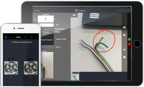 screenshot of E-Data Now! Inspection Software